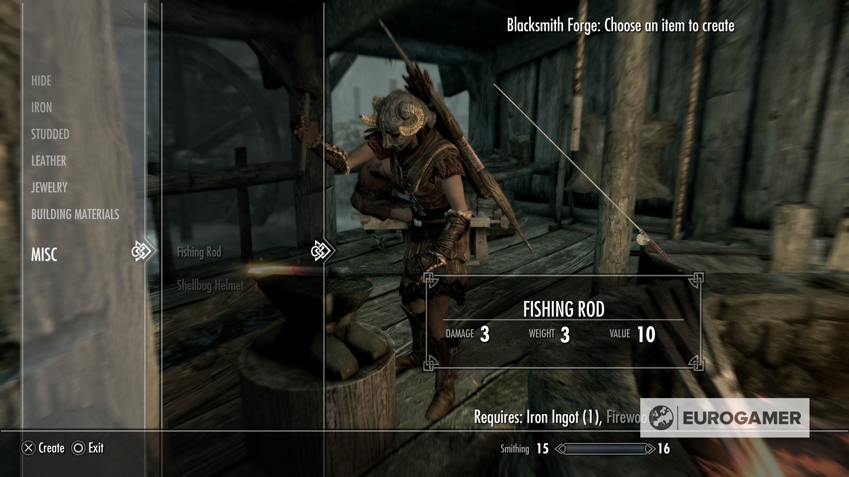 Skyrim fishing: How to get a fishing rod, fishing spot locations and